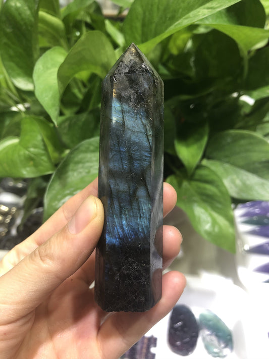 Labradorite tower