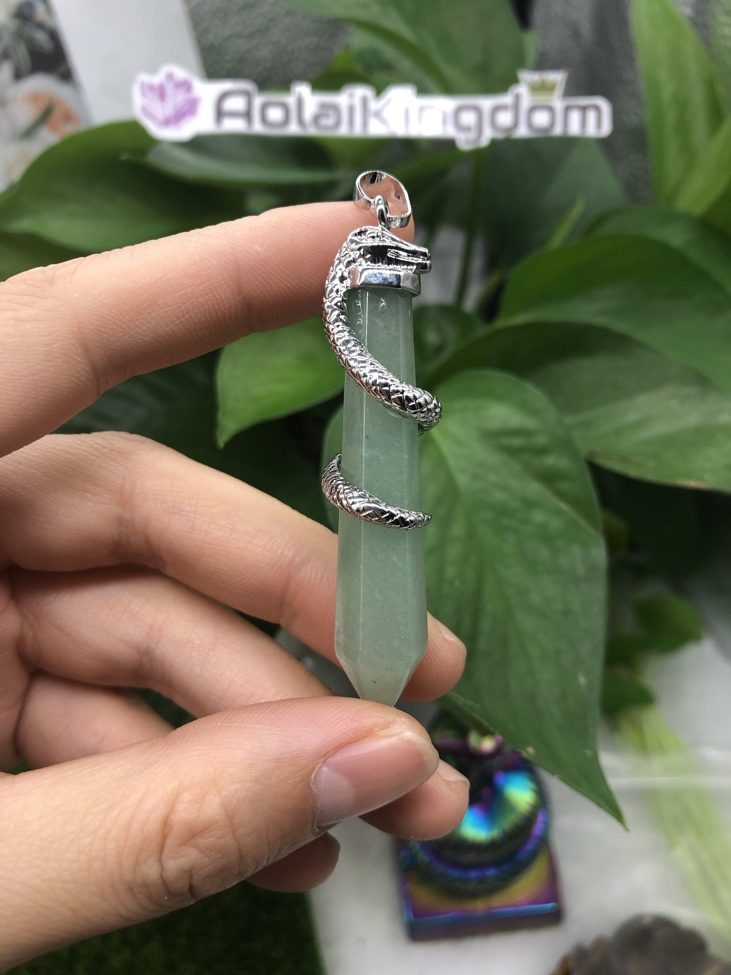 Pendulum pendant-Snake around