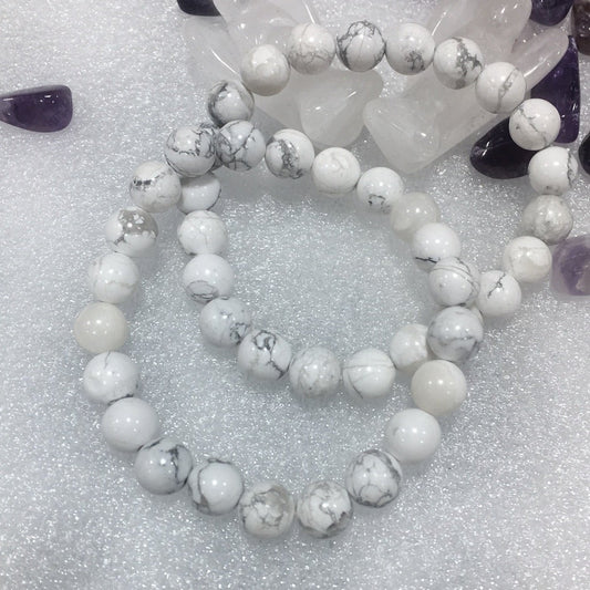 Howlite bracelet