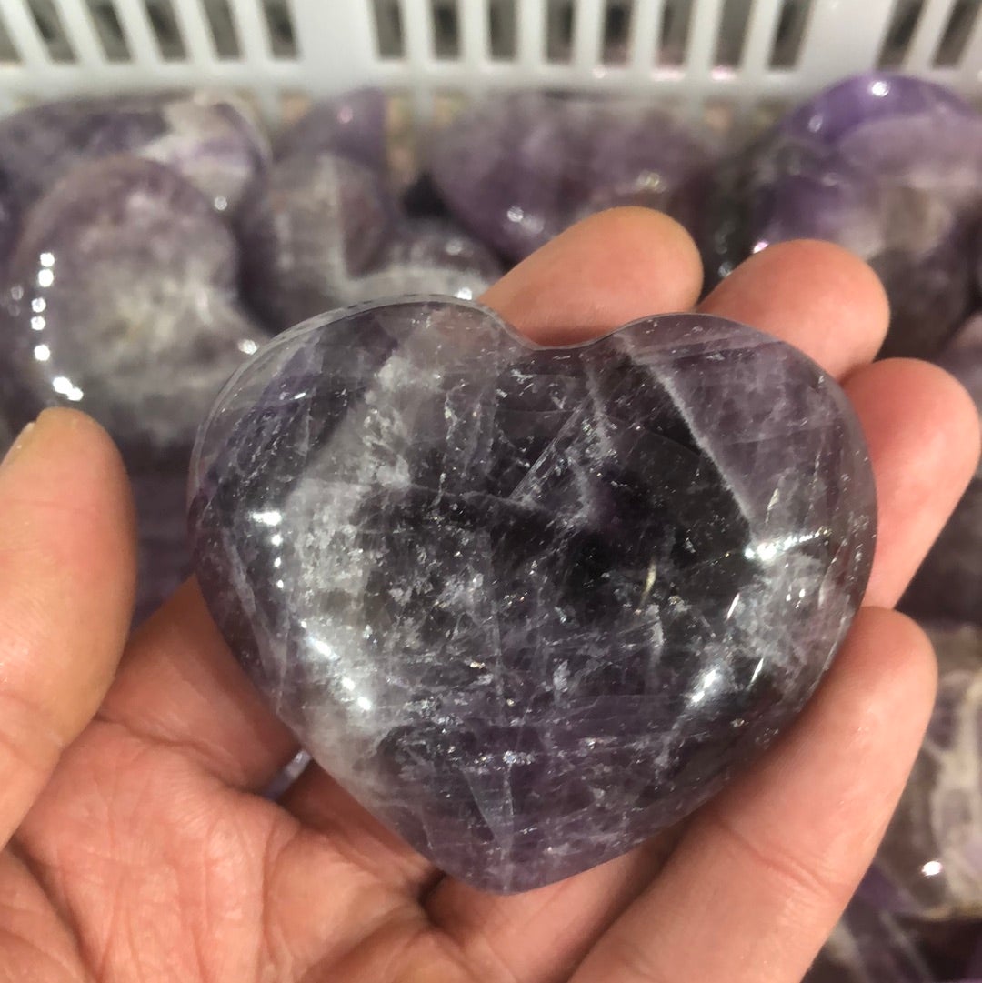 Amethyst heart