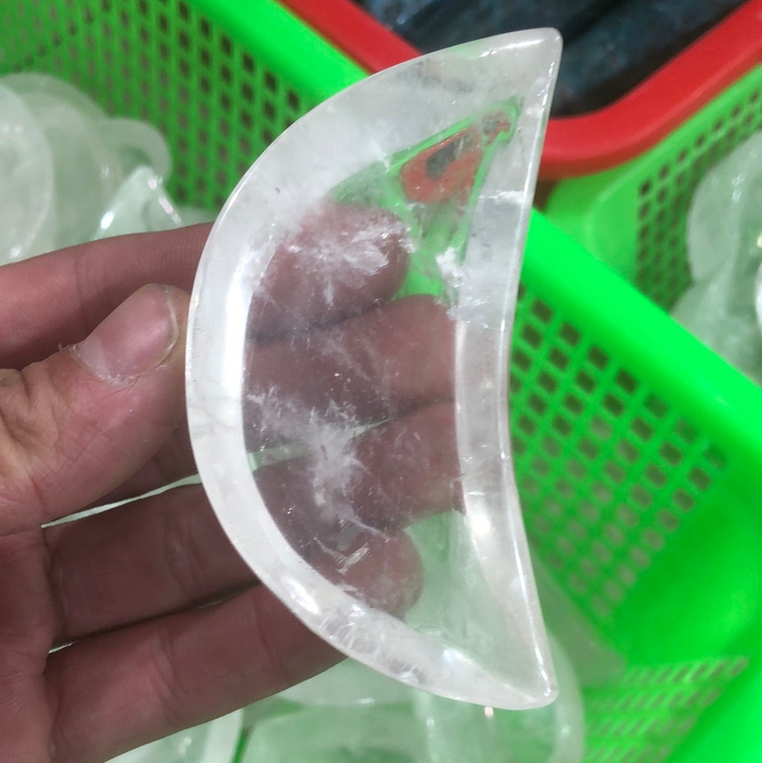 clear quartz bowl