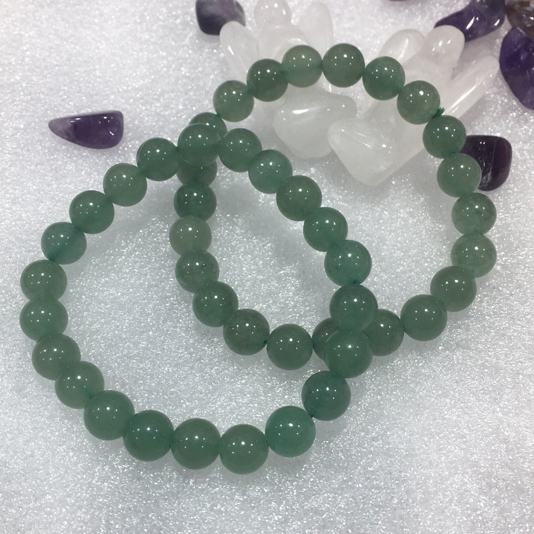 Green aventurine /green jade bracelet