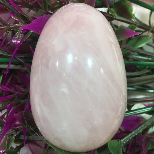 rose quartz  egg