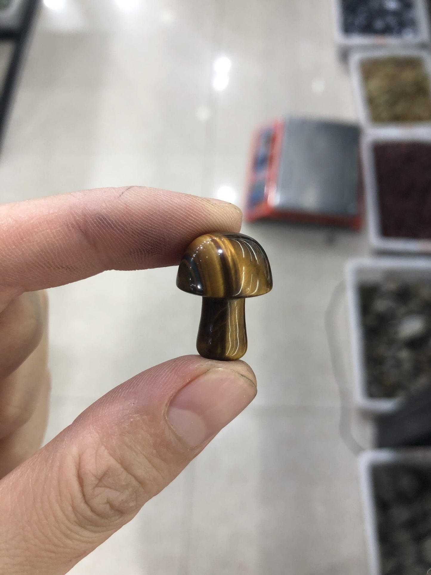 Crystal mushroom mini