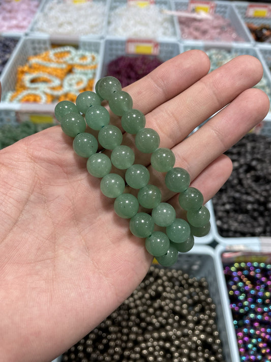 Green aventurine bracelet