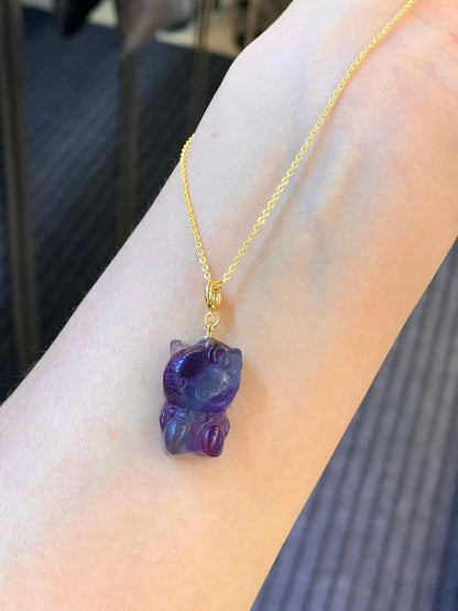 Fluorite pendent