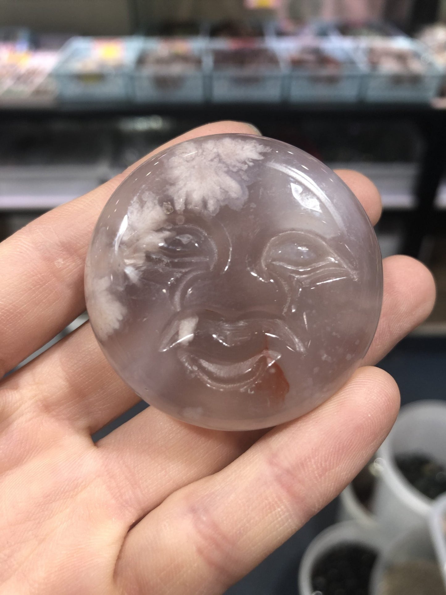 Flower agate Smile