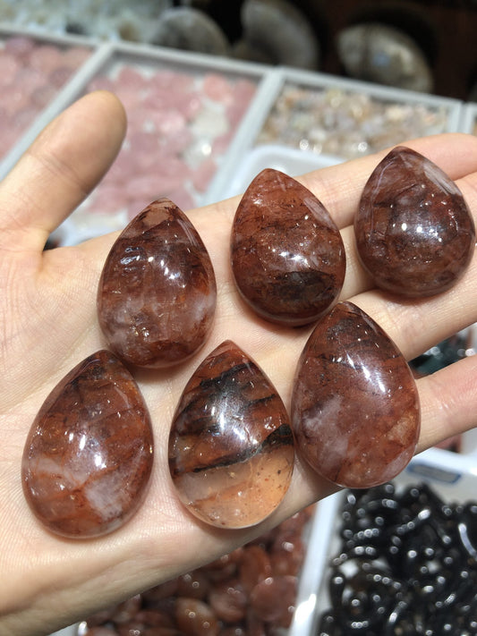 Firequartz tear drop