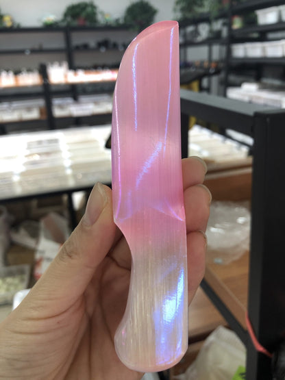 Aura selenite sword