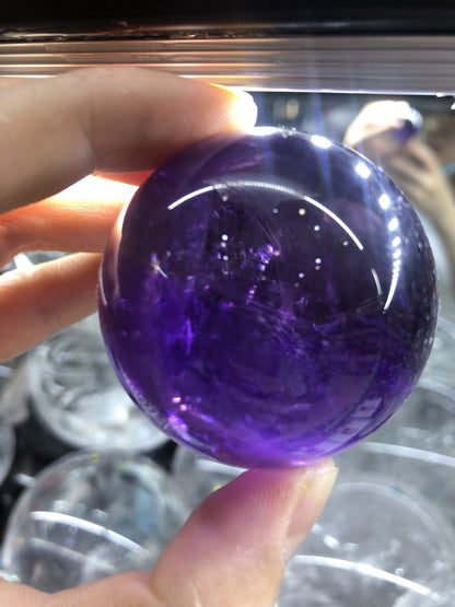 Ametrine sphere