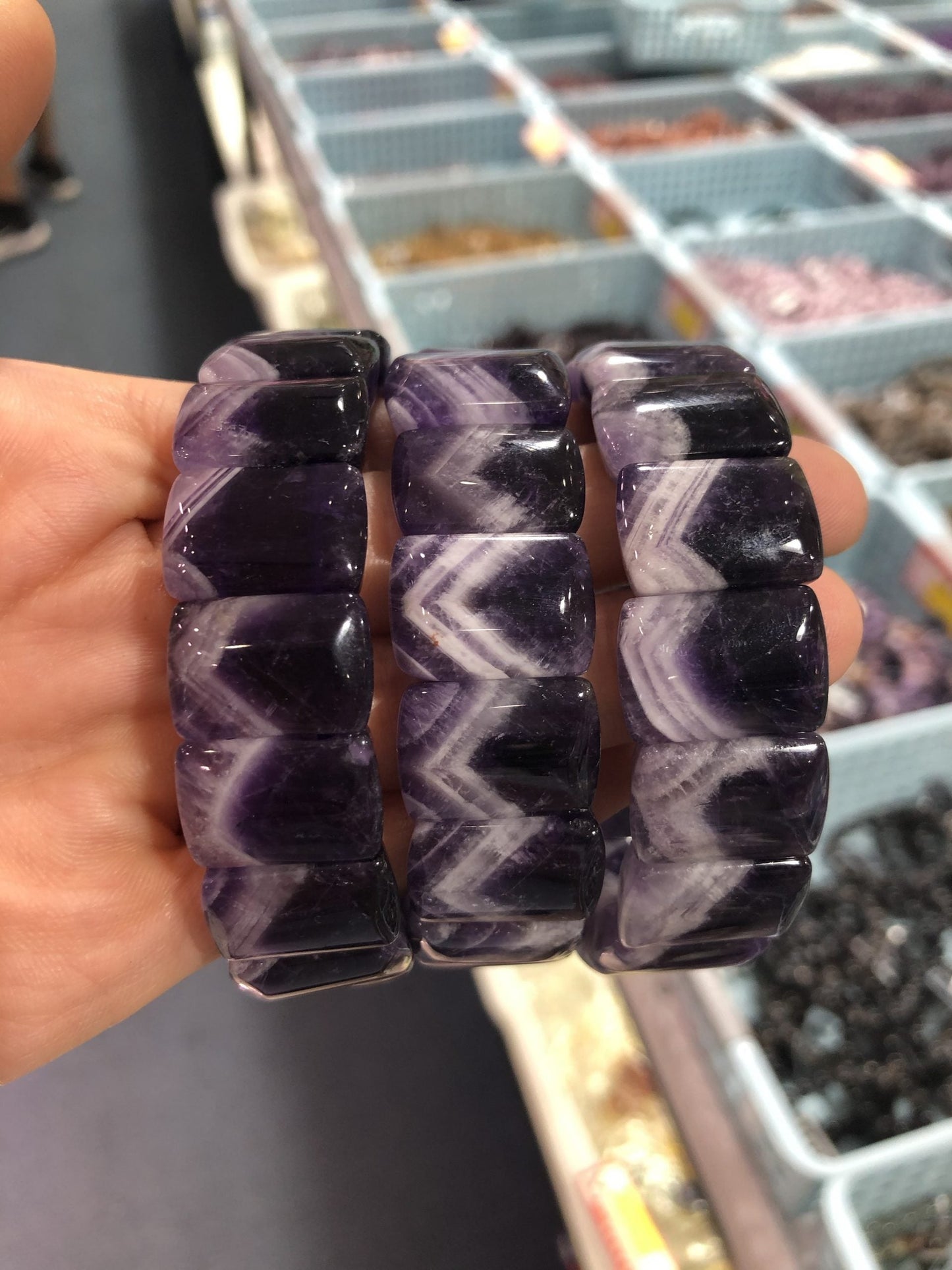 Amethyst bracelet