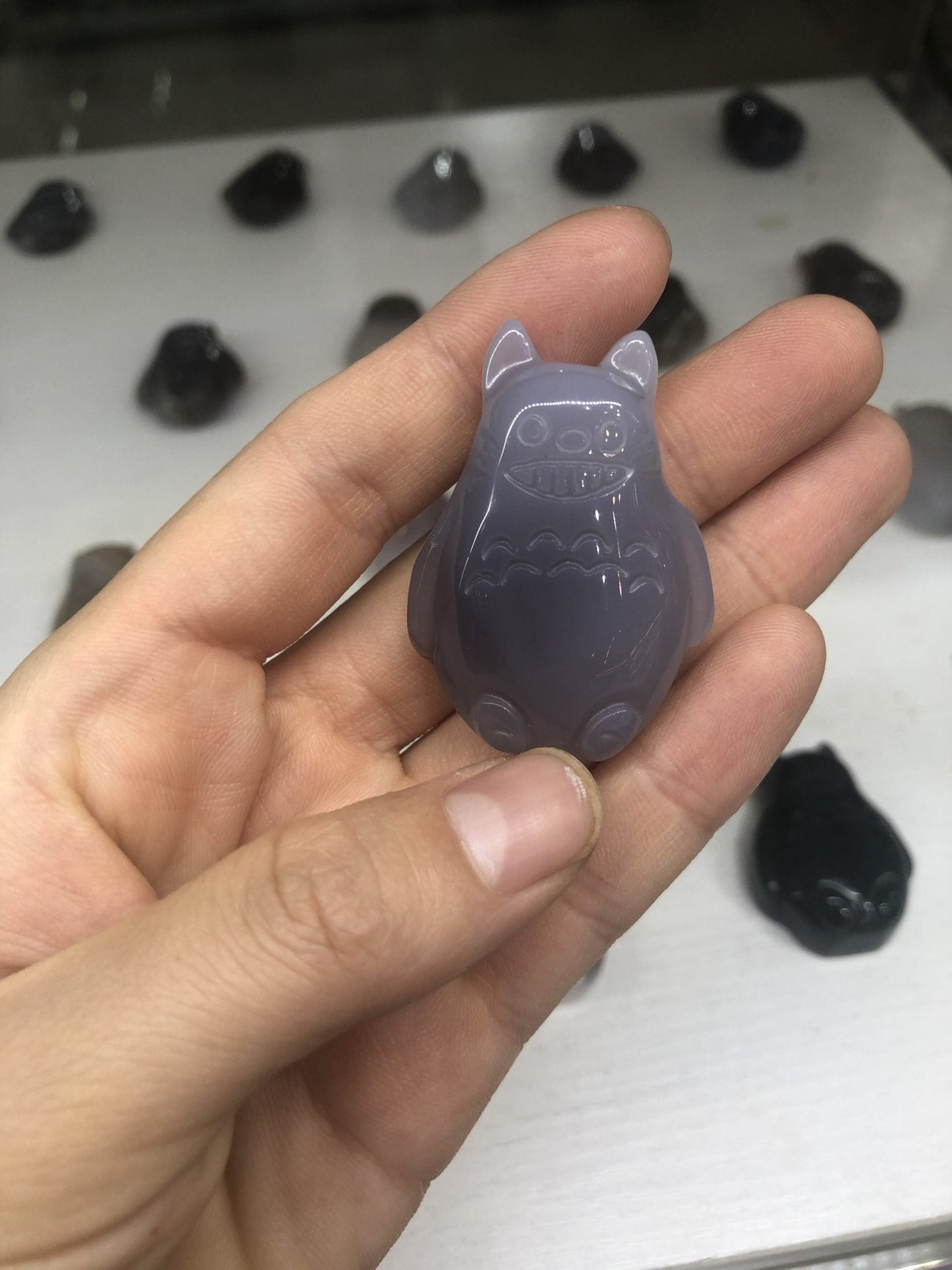 Agate carving-Peppa pig/Totoro