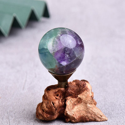 Wholesale Natural flourite Quartz Stone Sphere