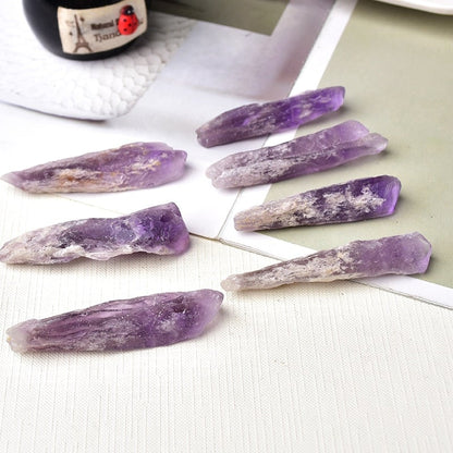 Natural Amethyst Quartz Cluster Crystal Rod Point Rock